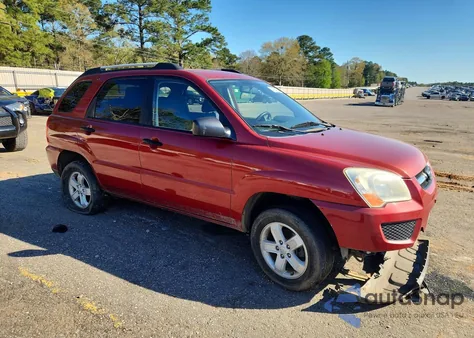2010 Kia Sportage Lx from USA, damaged, VIN KNDKGCA36A7726016